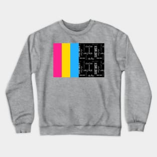 Pansexual, She/Her Pronouns - Identity Pride Crewneck Sweatshirt